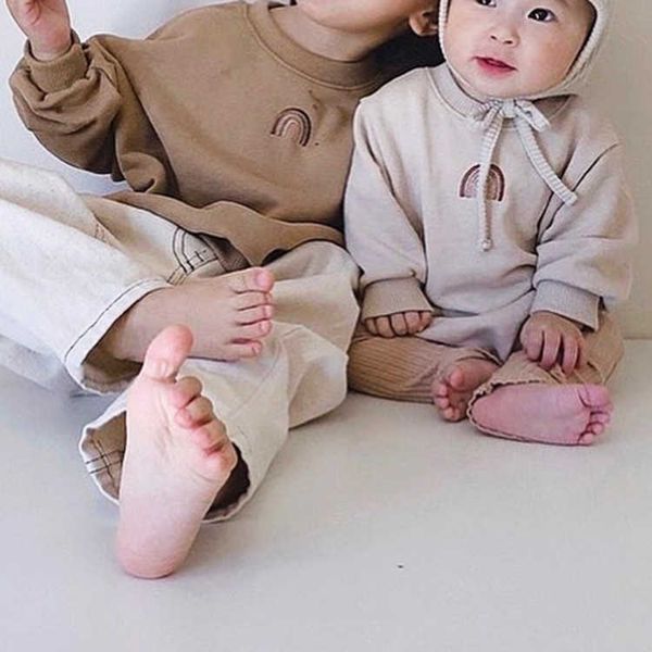 t-shirts children's winter clothes popular korean rainbow embroidery pattern loose fleece sweater for boys and girls x0628, Blue
t-shirts children's winter clothes popular korean rainbow embroidery pattern loose fleece sweater for boys and girls x0628, Blue