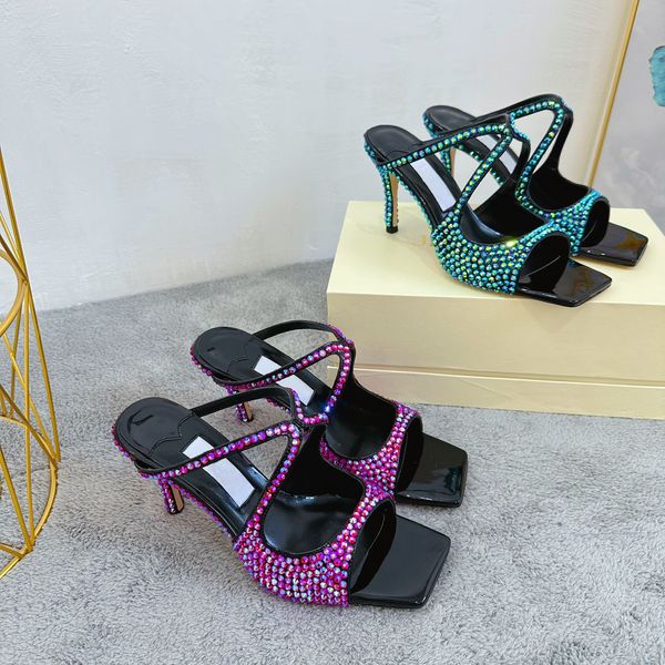 2023 luxury designer women sandals lace up flash diamond high heel sandals summer fashion casual sandals, Black
2023 luxury designer women sandals lace up flash diamond high heel sandals summer fashion casual sandals, Black
