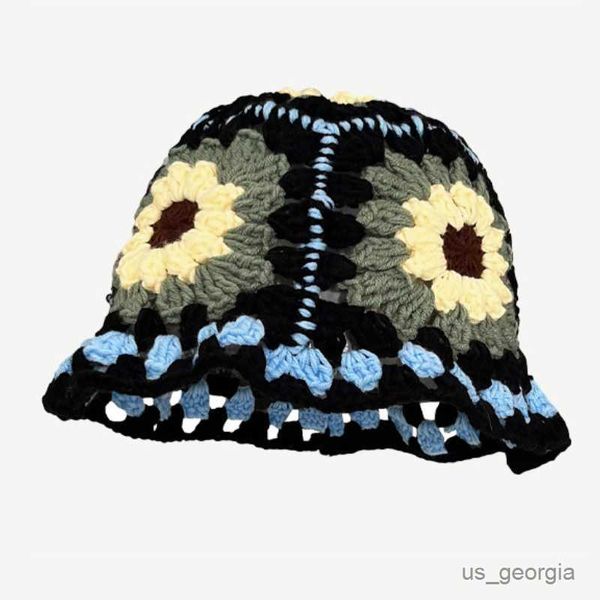caps hollow crochet bucket hats women handmade flower fisherman caps sweet girl travel versatile knitted hat r230628, Blue;gray
caps hollow crochet bucket hats women handmade flower fisherman caps sweet girl travel versatile knitted hat r230628, Blue;gray