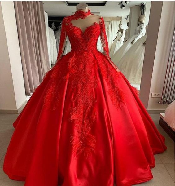 red ball gown high neck quinceanera dresses 2020 long sleeves beading feather vestidos de 15 anos vestidos prom dress8448407, Blue;red
red ball gown high neck quinceanera dresses 2020 long sleeves beading feather vestidos de 15 anos vestidos prom dress8448407, Blue;red