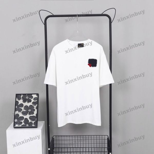 xinxinbuy men designer tee t shirt 23ss love leather label pocket polo short sleeve cotton women yellow black white s-2xl, Black;brown
xinxinbuy men designer tee t shirt 23ss love leather label pocket polo short sleeve cotton women yellow black white s-2xl, Black;brown
