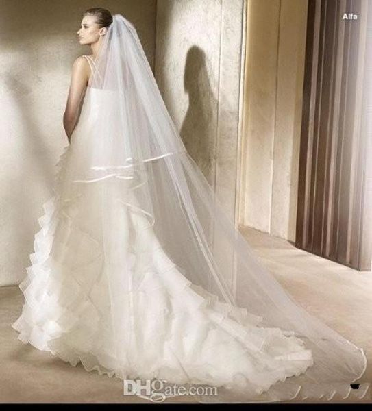 2t 3 meters ivory white wedding veil short bridal veils satin edge bridal head pieces cathedral bridal5356289, Black
2t 3 meters ivory white wedding veil short bridal veils satin edge bridal head pieces cathedral bridal5356289, Black