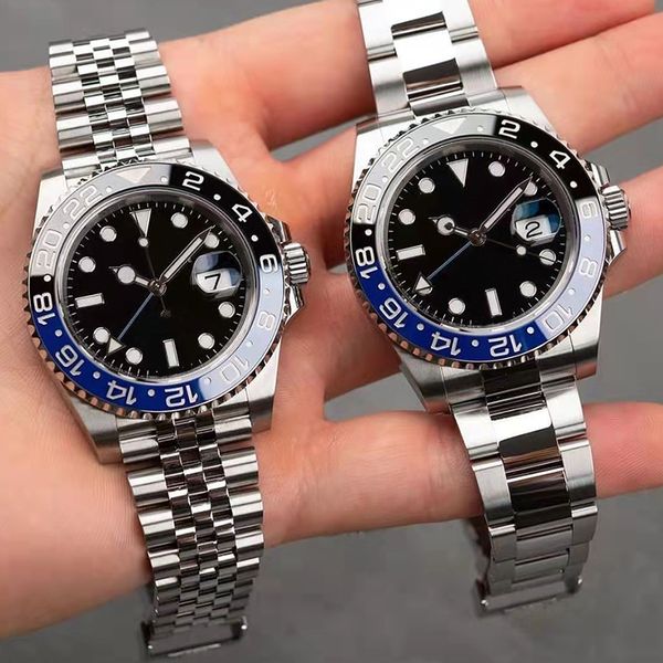3186 model real adjustable oneself master gmts watches uhr ceramic bezel mens mechanical automatic movement watch men oyster jubilee band da, Slivery;brown
3186 model real adjustable oneself master gmts watches uhr ceramic bezel mens mechanical automatic movement watch men oyster jubilee band da, Slivery;brown