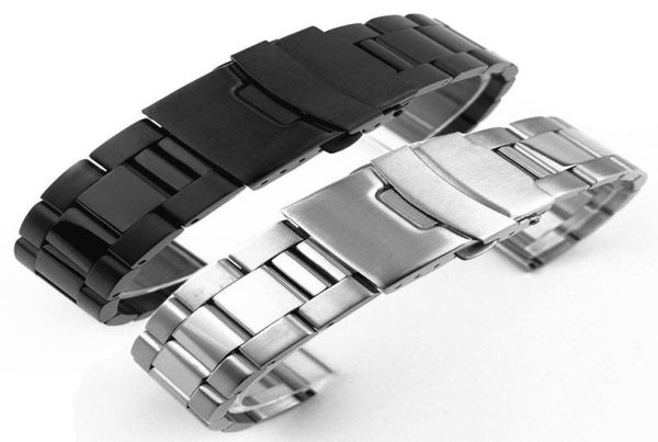 watch bands accessories solid stainless steel strap diving three bead bracelet metal 20 22 24 26 28mm middle polished belt2834258, Black;brown
watch bands accessories solid stainless steel strap diving three bead bracelet metal 20 22 24 26 28mm middle polished belt2834258, Black;brown