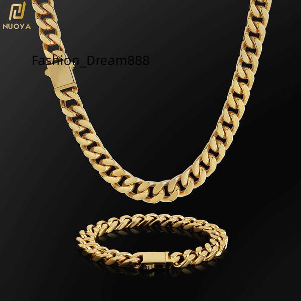 bracelet necklace 18k gold plated chunky necklace high polished stainless steel miami flat curb cuban link chain for men 230211, Silver
bracelet necklace 18k gold plated chunky necklace high polished stainless steel miami flat curb cuban link chain for men 230211, Silver