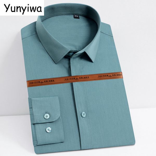 men's dress shirts men's classic wrinkle-resistant stretch dress shirt comfortable breathable soft long sleeve standard-fit office, White;black
men's dress shirts men's classic wrinkle-resistant stretch dress shirt comfortable breathable soft long sleeve standard-fit office, White;black
