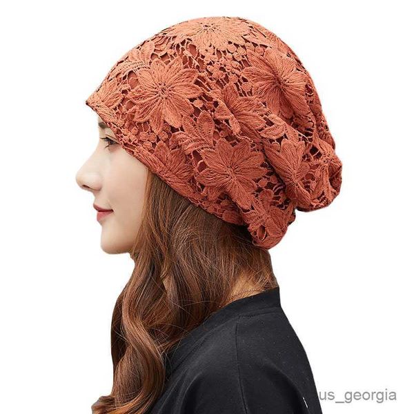 caps new bonnet for women hollow big flower hat summer breathable sun hats street fashion women beanies cap r230628, Blue;gray
caps new bonnet for women hollow big flower hat summer breathable sun hats street fashion women beanies cap r230628, Blue;gray