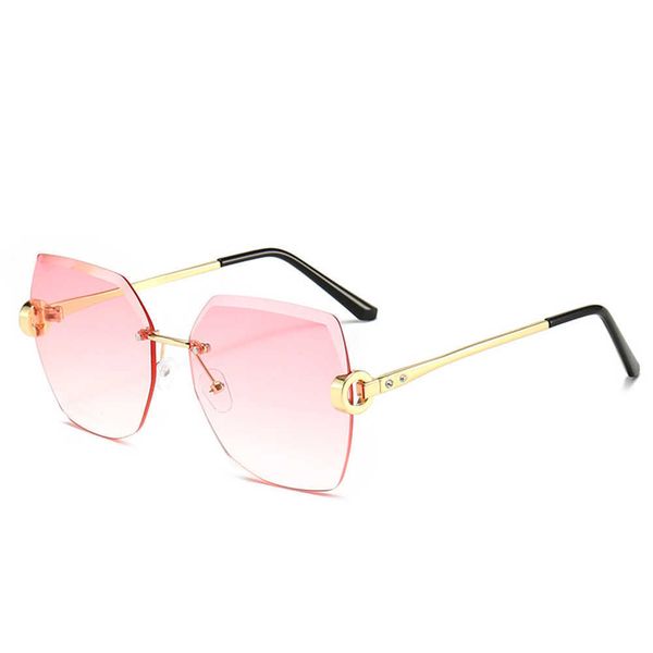 2023 new sunvisor fashion glasses cut edge frameless metal women's designer vintage sunglasses brands for women men, White;black
2023 new sunvisor fashion glasses cut edge frameless metal women's designer vintage sunglasses brands for women men, White;black