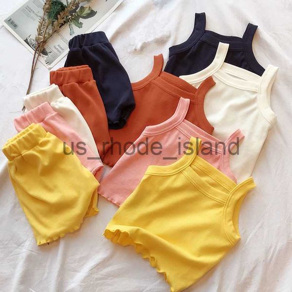 t-shirts 2pcs/set comfortable sleeveless +pant kids clothes solid colors boy clothing set toddler boy girls vest child pajama summer x0628, Blue
t-shirts 2pcs/set comfortable sleeveless +pant kids clothes solid colors boy clothing set toddler boy girls vest child pajama summer x0628, Blue