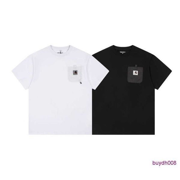 fashion men's and women's t-shirt tooling brand carhart new mountain pocket short sleeve workwear casual loose round neck couple b, White;black
fashion men's and women's t-shirt tooling brand carhart new mountain pocket short sleeve workwear casual loose round neck couple b, White;black