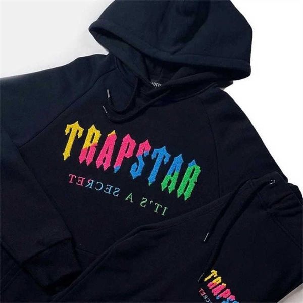 trapstar hoodie rainbow alphabet casual tracksuit chenille decoded embroidered streetwear pullover sweatpants, Black;brown
trapstar hoodie rainbow alphabet casual tracksuit chenille decoded embroidered streetwear pullover sweatpants, Black;brown