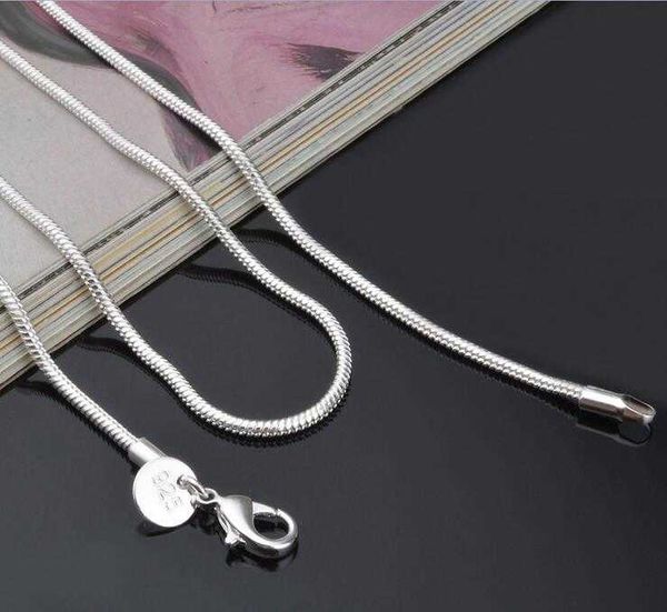 2021 2mm 925 sterling silver snake chain necklace 16 18 20 22 24 inch chains designer necklace jewelry wholesale factory price
2021 2mm 925 sterling silver snake chain necklace 16 18 20 22 24 inch chains designer necklace jewelry wholesale factory price