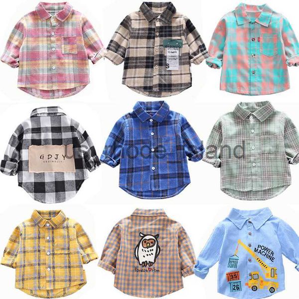 t-shirts boys shirts plaid long sleeve shirt boy clothes tees 1 2 3 4 years x0628, Blue
t-shirts boys shirts plaid long sleeve shirt boy clothes tees 1 2 3 4 years x0628, Blue