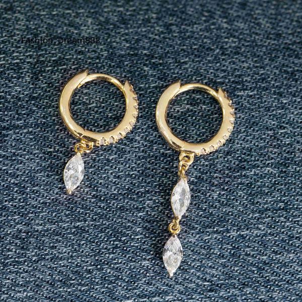 18k 14k gold elegant 925 sterling silver women jewellery hoop drop zircon vermeil gold plated earrings for ladies, Golden
18k 14k gold elegant 925 sterling silver women jewellery hoop drop zircon vermeil gold plated earrings for ladies, Golden
