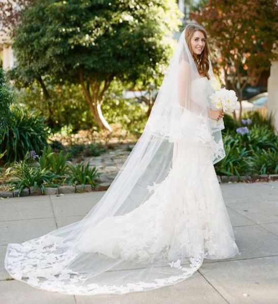 2 tiers long wedding veils with lace appliques edge cover face blusher bridal veil with comb wedding accessories t461074758, Black
2 tiers long wedding veils with lace appliques edge cover face blusher bridal veil with comb wedding accessories t461074758, Black