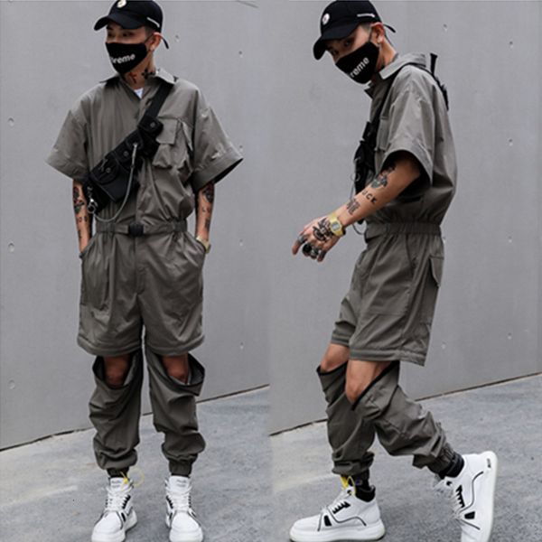 men's jeans japanese retro overalls onepiece suit male and female trendy brand loose bodysuit detachable jumpsuit 230628, Blue
men's jeans japanese retro overalls onepiece suit male and female trendy brand loose bodysuit detachable jumpsuit 230628, Blue