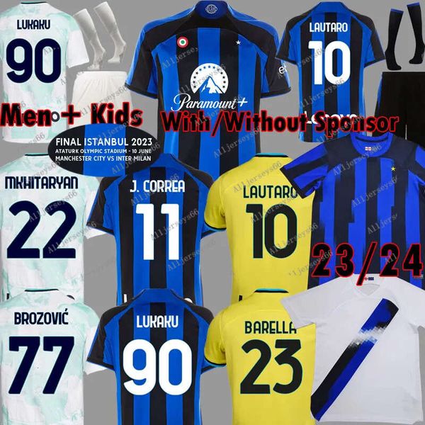 2023 new new new lukaku finals soccer jersey barella inters dzeko s lautaro vidal j. correa 22 23 24 football shirt calhanoglu gagliardini m, Black;yellow
2023 new new new lukaku finals soccer jersey barella inters dzeko s lautaro vidal j. correa 22 23 24 football shirt calhanoglu gagliardini m, Black;yellow
