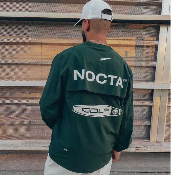 mens hoodies us version nocta golf co branded draw breathable quick drying leisure sports t-shirt long sleeve, Black
mens hoodies us version nocta golf co branded draw breathable quick drying leisure sports t-shirt long sleeve, Black