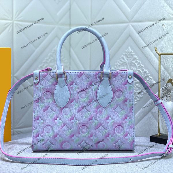 23ss designers women leather onthego totes bags colorful embossed flowers cross body shopping bag luxurys messenger ladies travel handbags p
23ss designers women leather onthego totes bags colorful embossed flowers cross body shopping bag luxurys messenger ladies travel handbags p