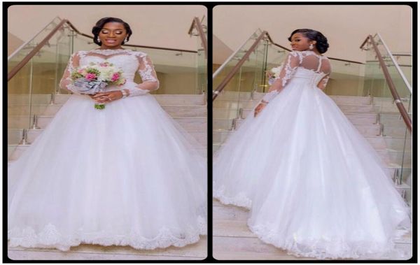 long sleeve wedding dresses 2020 a line lace bridal gonws appliques lace sweep train dubai illusion sheer bridal gowns6348038, White
long sleeve wedding dresses 2020 a line lace bridal gonws appliques lace sweep train dubai illusion sheer bridal gowns6348038, White