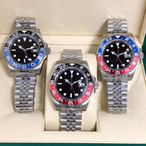 3186 model real adjustable oneself master gmts watches uhr ceramic bezel mens mechanical automatic movement watch men oyster jubilee band da, Slivery;brown
3186 model real adjustable oneself master gmts watches uhr ceramic bezel mens mechanical automatic movement watch men oyster jubilee band da, Slivery;brown