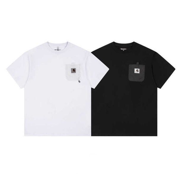 fashion men's and women's t-shirt tooling brand carhart new mountain badge pocket sticker short sleeve workwear casual couple casu, White;black
fashion men's and women's t-shirt tooling brand carhart new mountain badge pocket sticker short sleeve workwear casual couple casu, White;black