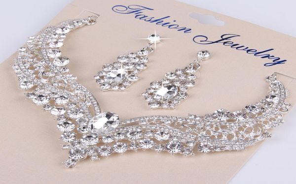 full crystal bridal wedding jewelry sets silver color rhinestone women earrings necklace sets engagement jewelry for bride7027144, White
full crystal bridal wedding jewelry sets silver color rhinestone women earrings necklace sets engagement jewelry for bride7027144, White