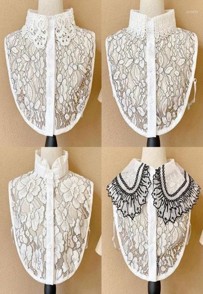 bow ties embroidery false collar for women suits fake shirts decorative floral lace neckwear clothes decor donn222386194, Black;gray
bow ties embroidery false collar for women suits fake shirts decorative floral lace neckwear clothes decor donn222386194, Black;gray