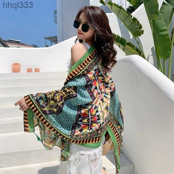 new beach scarf summer beach vacation sun protection extra large shawl ethnic style scarf dual use sun protection versatile, Red;brown
new beach scarf summer beach vacation sun protection extra large shawl ethnic style scarf dual use sun protection versatile, Red;brown