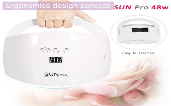 tamax 48w sun pro led nail dryer uv lamp double leds light smart sensor nail lamp 306090s finger nail art tools1604575
tamax 48w sun pro led nail dryer uv lamp double leds light smart sensor nail lamp 306090s finger nail art tools1604575
