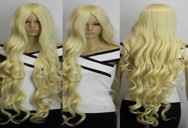 super long light blonde wavy bangs cosplay synthetic hair wig about 1m7847787, Black;brown
super long light blonde wavy bangs cosplay synthetic hair wig about 1m7847787, Black;brown