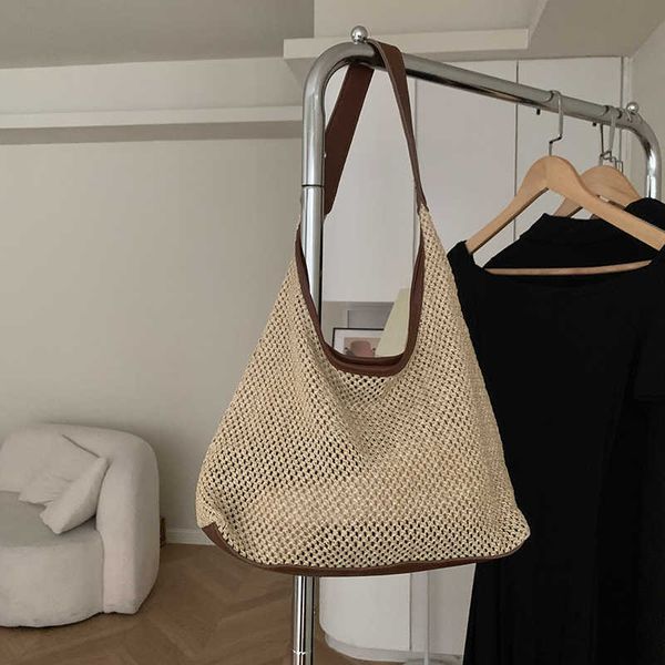 wu 77 large capacity hollow grass woven bag for women's summer leisure versatile child mother bag pu leather shoulder bag holiday style
wu 77 large capacity hollow grass woven bag for women's summer leisure versatile child mother bag pu leather shoulder bag holiday style