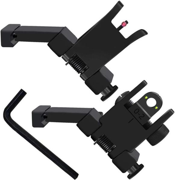 45 degree flipup tactical hunting scopes fiber optics iron sights low profile front and rear sight with red green dots for picati3679736
45 degree flipup tactical hunting scopes fiber optics iron sights low profile front and rear sight with red green dots for picati3679736