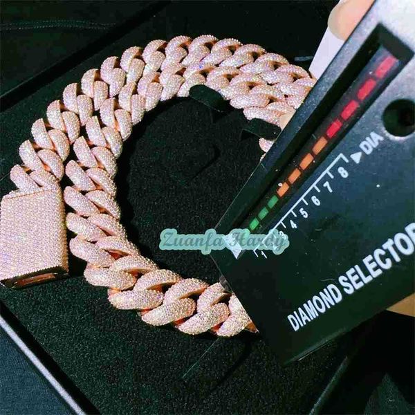 custom pass diamond tester vvs moissanite diamond cuban link heavy big 20mm hiphop necklace men 925 jewelry cuban link chain, Silver
custom pass diamond tester vvs moissanite diamond cuban link heavy big 20mm hiphop necklace men 925 jewelry cuban link chain, Silver
