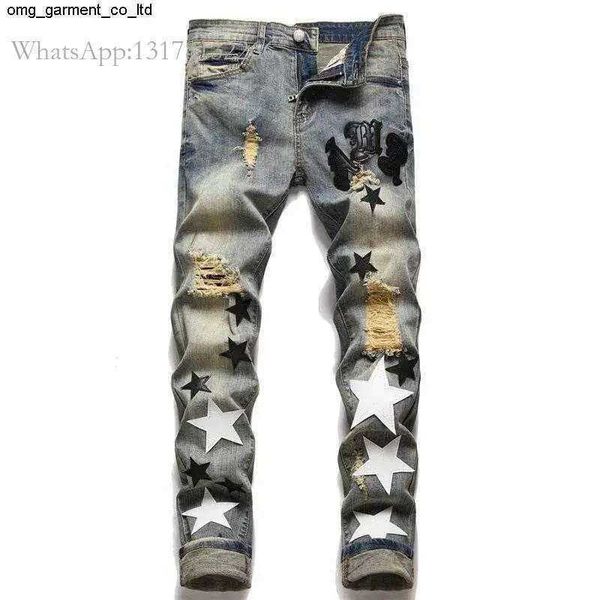 seasons fashion jeans versatile men's small casual with holes designer elastic trend four amirs brand pantsjeans8atx, Blue
seasons fashion jeans versatile men's small casual with holes designer elastic trend four amirs brand pantsjeans8atx, Blue