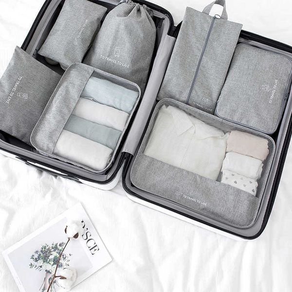2023 new travel high capacity storage bag seven piece set oxford clothes sorting bag gift printable label
2023 new travel high capacity storage bag seven piece set oxford clothes sorting bag gift printable label
