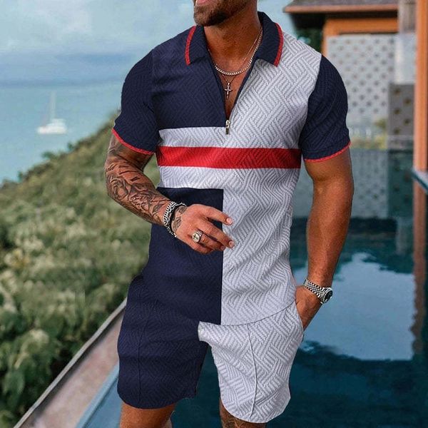 mens tracksuits polo shirts short sleeve tracksuit sets summer casual shorts suits fashion 3d print luxury male clothes streetwear 230627, Gray
mens tracksuits polo shirts short sleeve tracksuit sets summer casual shorts suits fashion 3d print luxury male clothes streetwear 230627, Gray