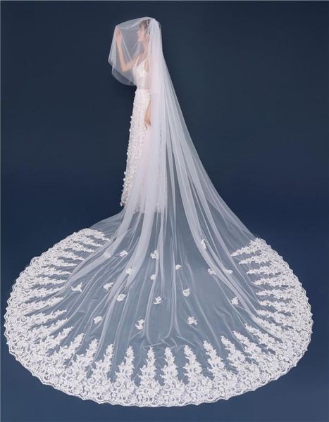 selling bridal veils 2019 real image sheer tulle two layers long veil with comb three meters wedding veils custom made4504175, Black
selling bridal veils 2019 real image sheer tulle two layers long veil with comb three meters wedding veils custom made4504175, Black