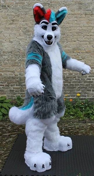 2023new long fur furry grey wolf husky dog fox fursuit mascot fancy party dress halloween costumes size, Red;yellow
2023new long fur furry grey wolf husky dog fox fursuit mascot fancy party dress halloween costumes size, Red;yellow