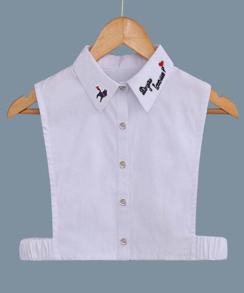 bow ties ladies embroidery fake collars for women detachable lapel shirt false collar white sweater decorative neckwear acce1043977, Black;gray
bow ties ladies embroidery fake collars for women detachable lapel shirt false collar white sweater decorative neckwear acce1043977, Black;gray