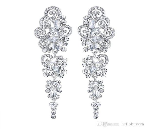 2019 bridal jewelry star moon circular new clover anti allergy star moon silver diamond pierced bridal earrings 5613132, White
2019 bridal jewelry star moon circular new clover anti allergy star moon silver diamond pierced bridal earrings 5613132, White