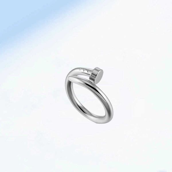 designer new 18k carti nail titanium steel ring female high version popular red stainless jewelry 383z 4o74, Silver
designer new 18k carti nail titanium steel ring female high version popular red stainless jewelry 383z 4o74, Silver