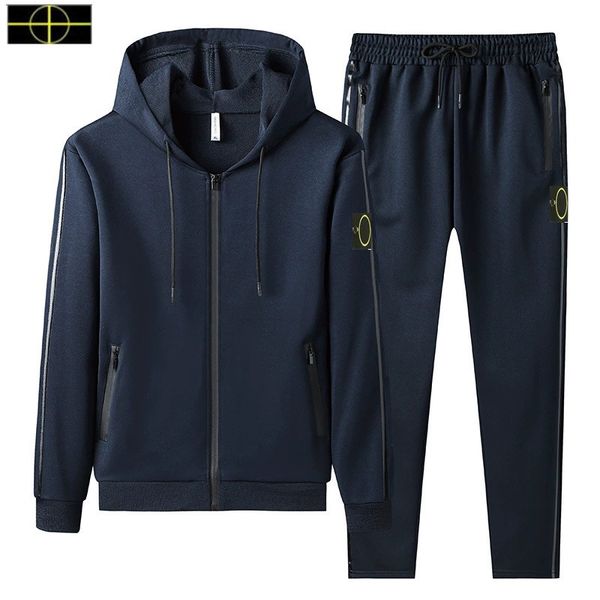 spring and autumn men's tracksuits stone fashion classic island jacket solid casual sports suit is land men's two piece hooded zip, Black;brown
spring and autumn men's tracksuits stone fashion classic island jacket solid casual sports suit is land men's two piece hooded zip, Black;brown