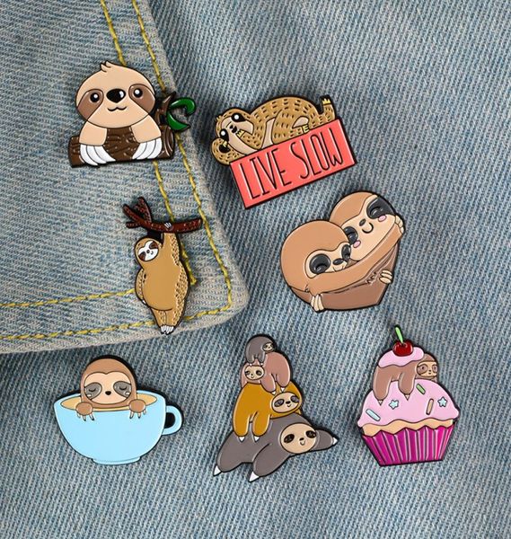 animal sloth cute small funny enamel brooches pins demin shirt decor brooch pin metal kawaii badge fashion jewelry5636484, Blue
animal sloth cute small funny enamel brooches pins demin shirt decor brooch pin metal kawaii badge fashion jewelry5636484, Blue