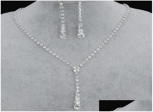 jewelry bling crystal bridal set sier plated necklace diamond earrings wedding jewellery sets bride bridesmaids accessories drop d6552005, White
jewelry bling crystal bridal set sier plated necklace diamond earrings wedding jewellery sets bride bridesmaids accessories drop d6552005, White