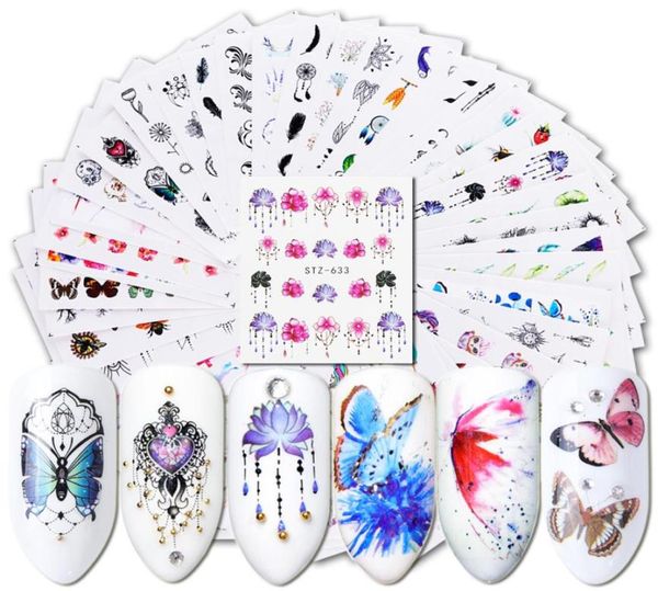 40pcs watermark slider nail stickers decal water transfer tattoo flower butterfly decoration manicure adhesive tip8362850, Black
40pcs watermark slider nail stickers decal water transfer tattoo flower butterfly decoration manicure adhesive tip8362850, Black