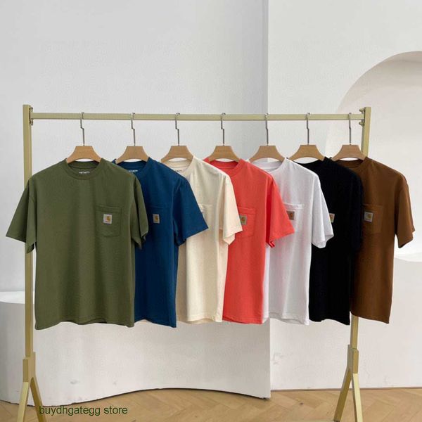 gifc fashion men's and women's t-shirt tooling brand carhart new the classic small label pocket short sleeved solid color couple, White;black
gifc fashion men's and women's t-shirt tooling brand carhart new the classic small label pocket short sleeved solid color couple, White;black