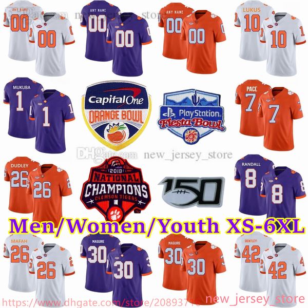 custom s-6xl ncaa college clemson football stitched jerseys 18 hunter helms 2 cade klubnik 14 trent pearman 12 paul tyson 17 chriser vizzina, Black
custom s-6xl ncaa college clemson football stitched jerseys 18 hunter helms 2 cade klubnik 14 trent pearman 12 paul tyson 17 chriser vizzina, Black