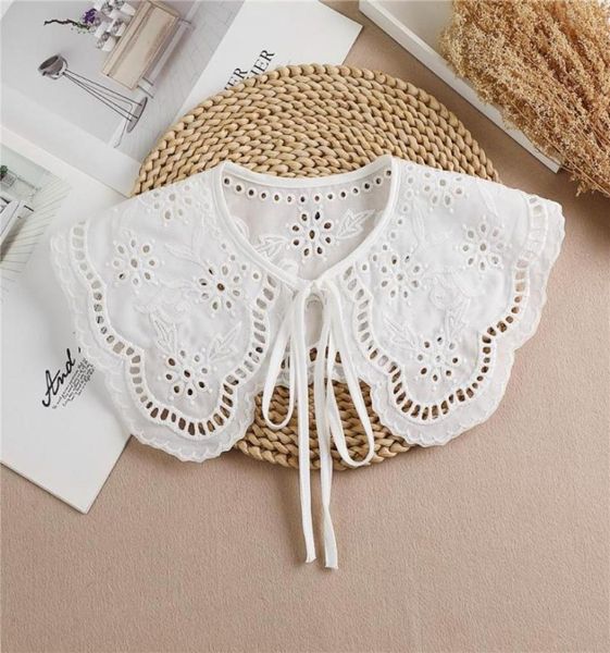 bow ties 2021 women fake collar shawl wrap solid color hollow out floral false collars female necklace scarf detachable4159426, Black;gray
bow ties 2021 women fake collar shawl wrap solid color hollow out floral false collars female necklace scarf detachable4159426, Black;gray