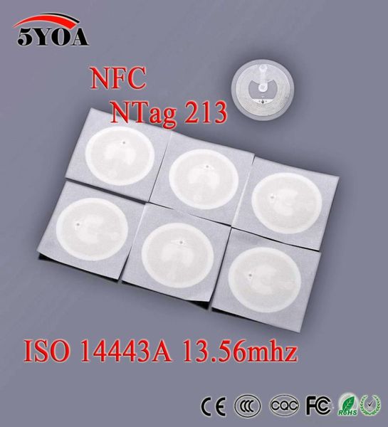 5yoa 50pcslot nfc tag sticker 1356mhz iso14443a ntag 213 key tags llaveros llavero token patrol universal8980930
5yoa 50pcslot nfc tag sticker 1356mhz iso14443a ntag 213 key tags llaveros llavero token patrol universal8980930
